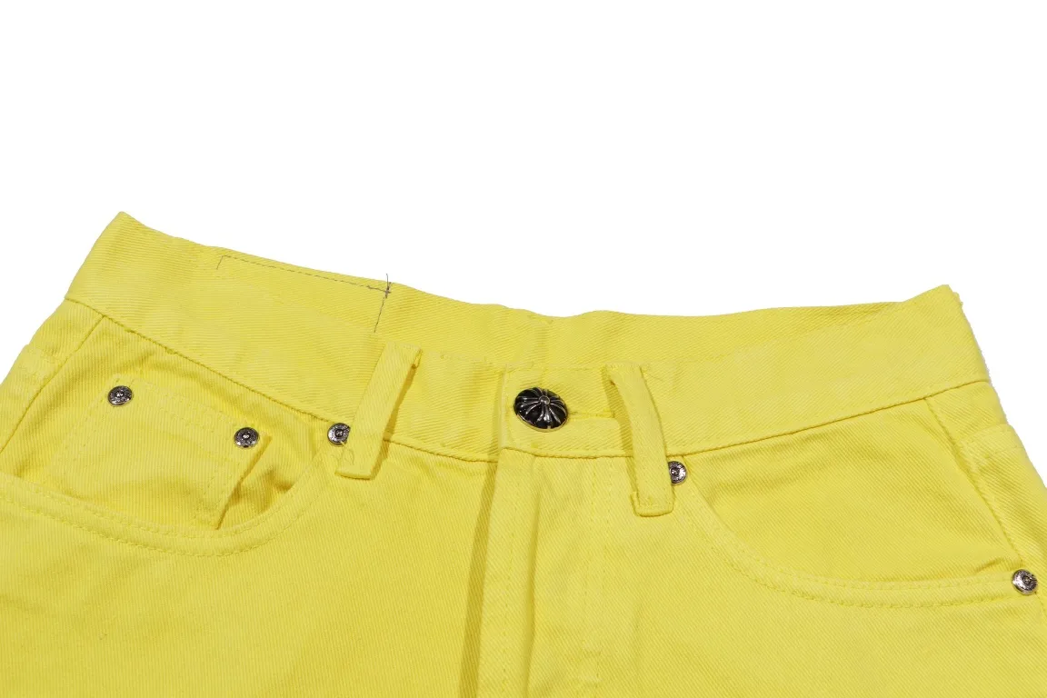 ［Premium］ 【 】Chrome hearts｜ CH Same Style Same Style New Arrival ， 20 ， Premium ， 。 Color：Yellow Size：28 30 32 34 Sizes-xl In Stock Size 9